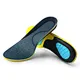 Foot support inserts with dynamic arch technology - responsive orthopedic cushions that adapt to movement
